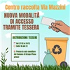 DISTRIBUZIONE TESSERA ACCESSO STAZIONE ECOLOGICA