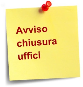 Chiusura anticipata sportello TASI - Venerdì 27.11.2015